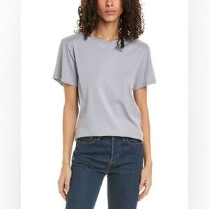 IRO GALYLA T-SHIRT IN GREY SZ Small